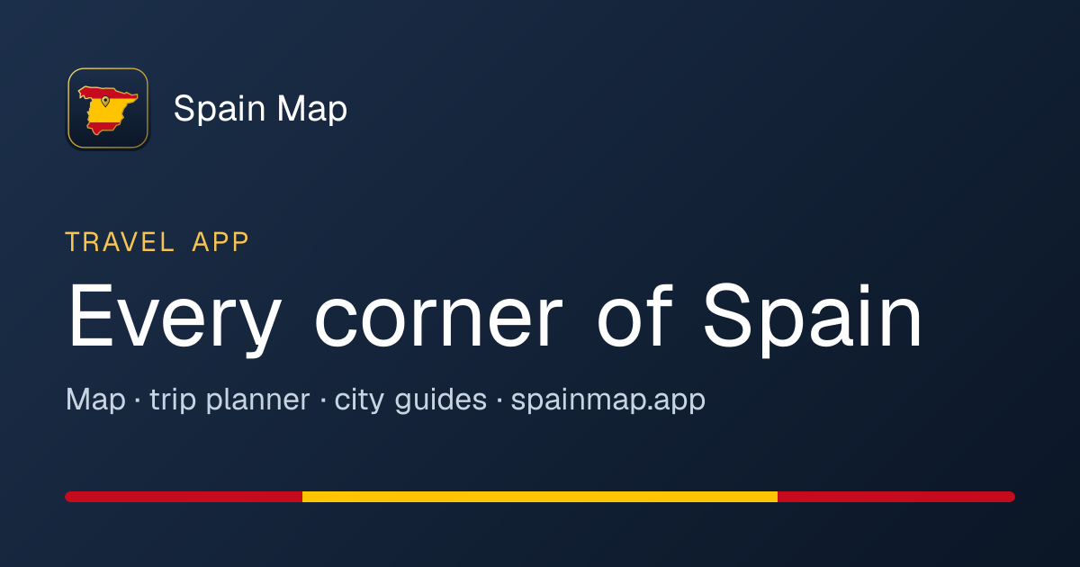 I built a free travel map of Spain in 6 languages, with city guides and a day-by-day trip planner